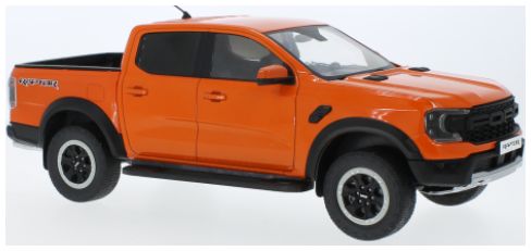 Ford Ranger Raptor orange de 2023 au 1/18 de MCG Model Car Group MCG18456
